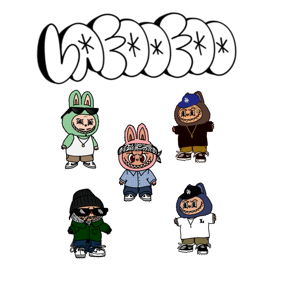 Lafoo foo sticker pack