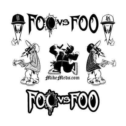 FOO VS FOO sticker pack