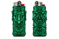 2 face lighter holder (Transparent red)