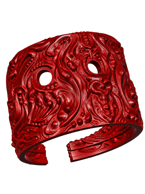 Blood glass stencil cap