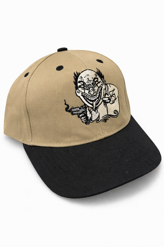 Blk / white (strapback cap)