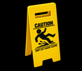 Don’t get caught slippin sign