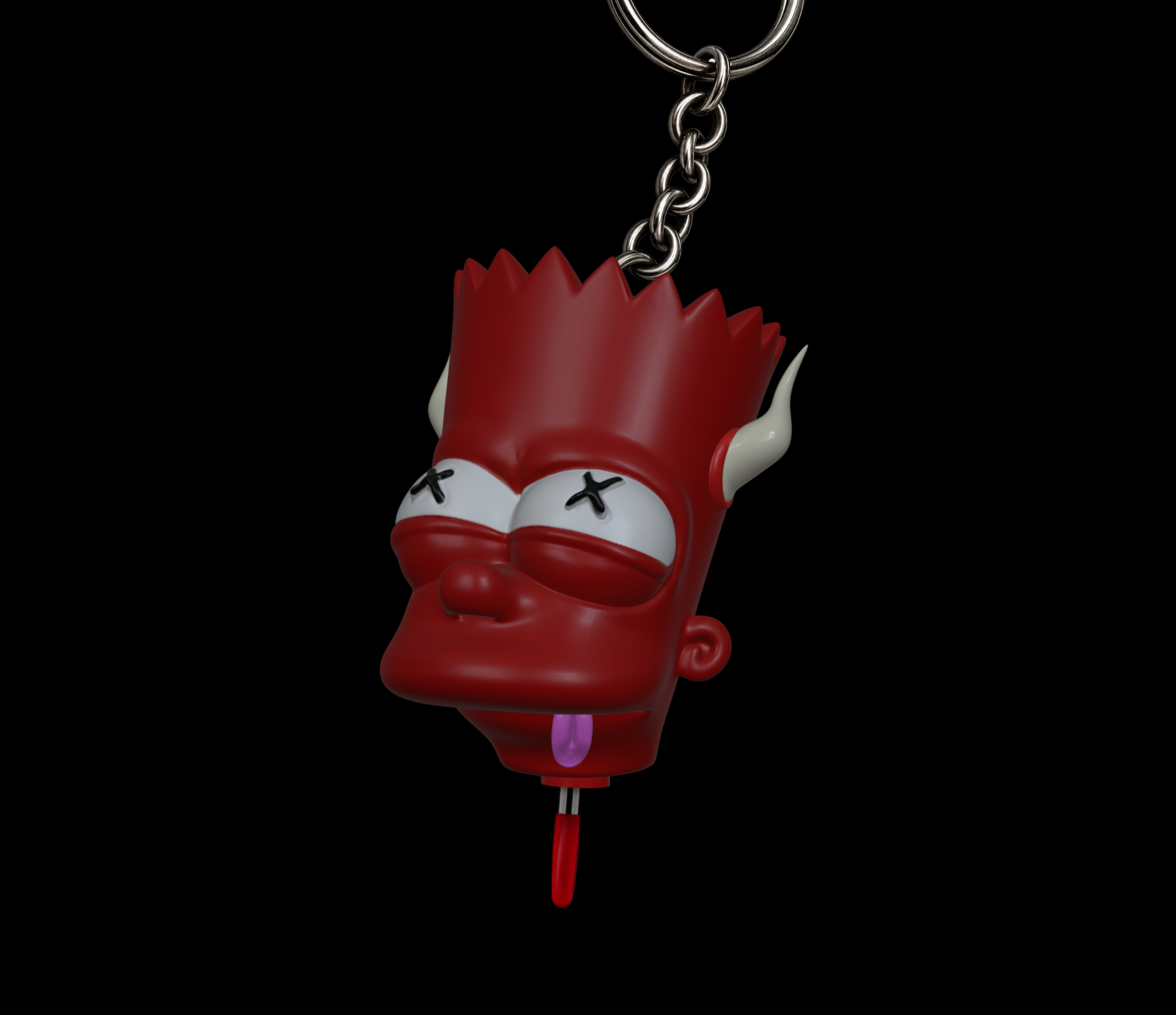 Transparent red BART scribe
